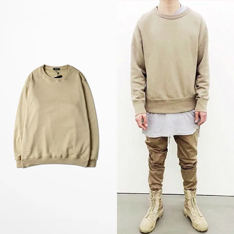 

New men autumn fashion crewneck hip hop hoodie sweatshirt women hiphop streetwear casual pullover sudaderas hombre