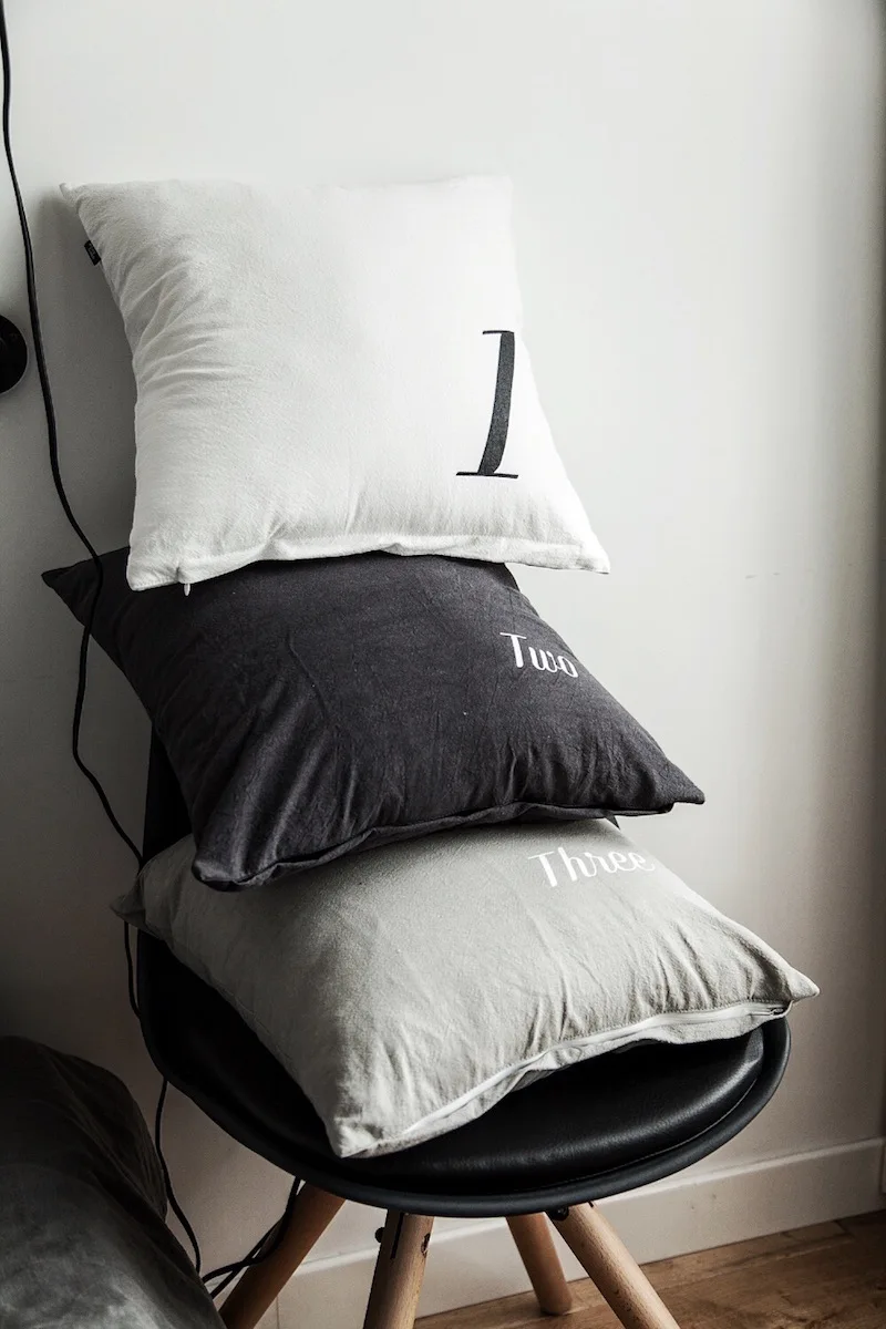 DUNXDECO номер Наволочка на подушку Декоративная Подушка Чехол современный Лофт