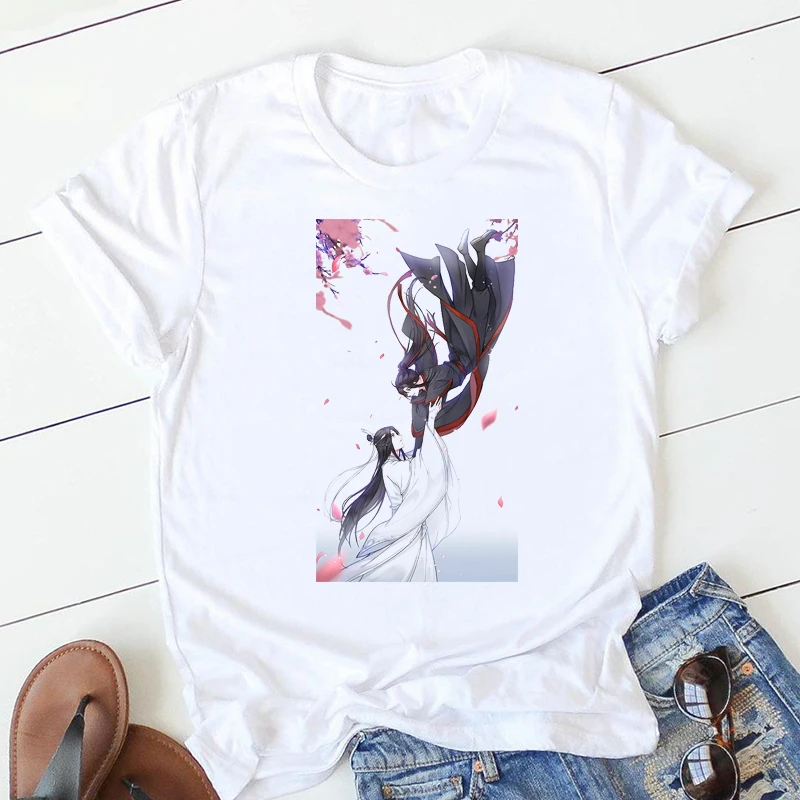 

T-shirts Fashion Vintage Harajuku Hip Hop Casual Manga Short Sleeve 2021 New Custom White Loose T-Shirt Women Anime Clothes Top
