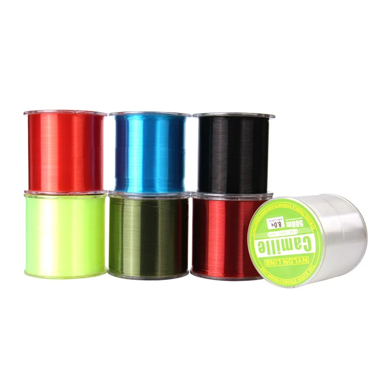 

500M Fishing Lines Nylon Thread Line Braided Japan 8 Strands Tools Sea for Carp Accessory Florocarbon Accessories Spinning Lures