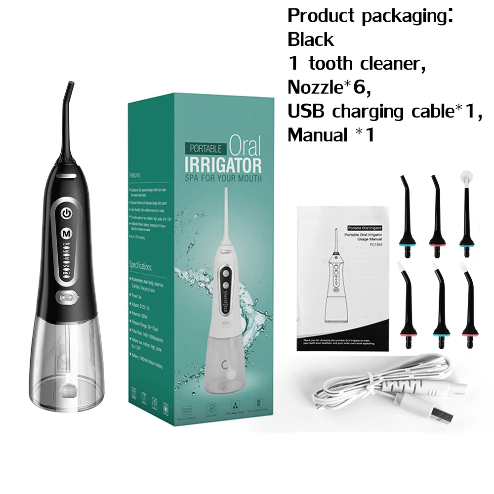 5-скоростной портативный Электрический стоматологический флюзер IPX8 портативная