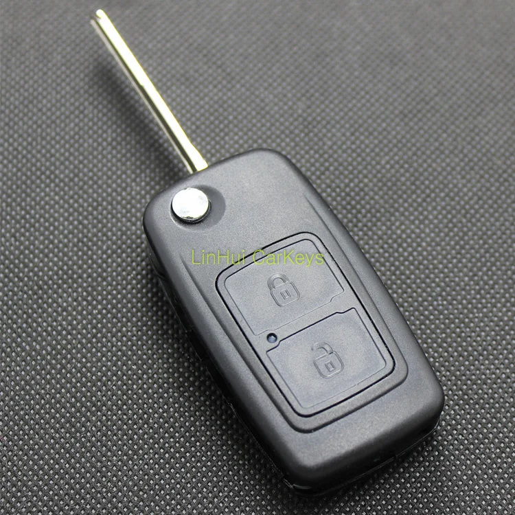 PINECONE для CHERY X1 FULWIN COWIN 1 2 3 Чехол автомобильного ключа кнопки неразрезанное лезвие