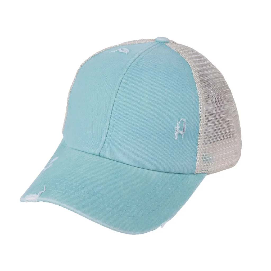 

2020 New Unisex Peaked Cap Summer Mesh Patchwork Outdoor Hat Baseball Cap Sun Hat Baseball Caps Ponytail Baseball Visor Cap
