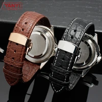 alligator leather watchband 18mm 20mm 21 22mm genuine leather bracelet high grade watch band handmade strap watches accessories
