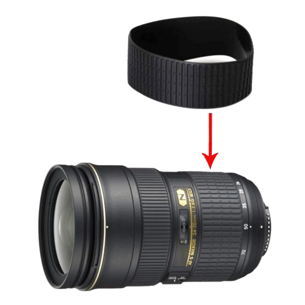 Запасные части для камеры резиновое кольцо объектива черное нескользящее мягкое