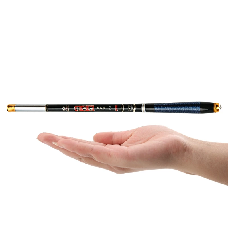 Карман удочку короткие руки Род углерода ультра легкий Жесткий тонкой Мини