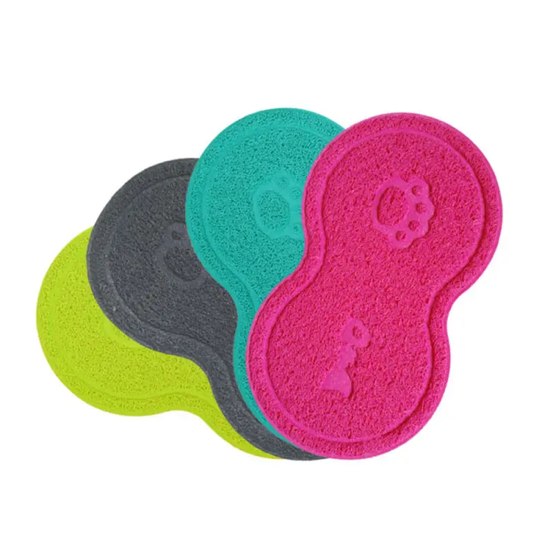 2019 новая подстилка для кошки коврик корма щенок котенок тарелка лоток аккуратная