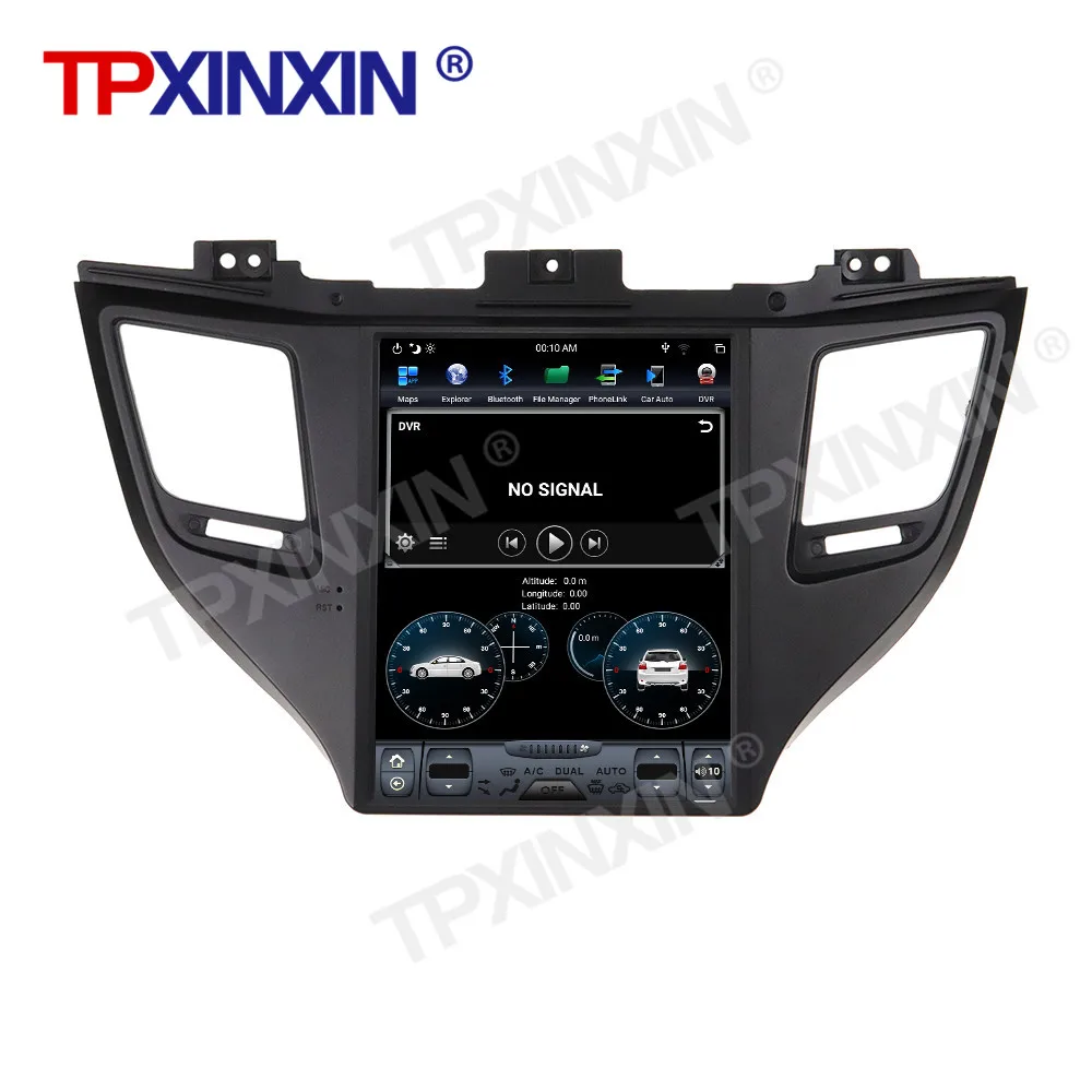 Автомагнитола на Android для Hyundai Tuscon мультимедийный проигрыватель с сенсорным