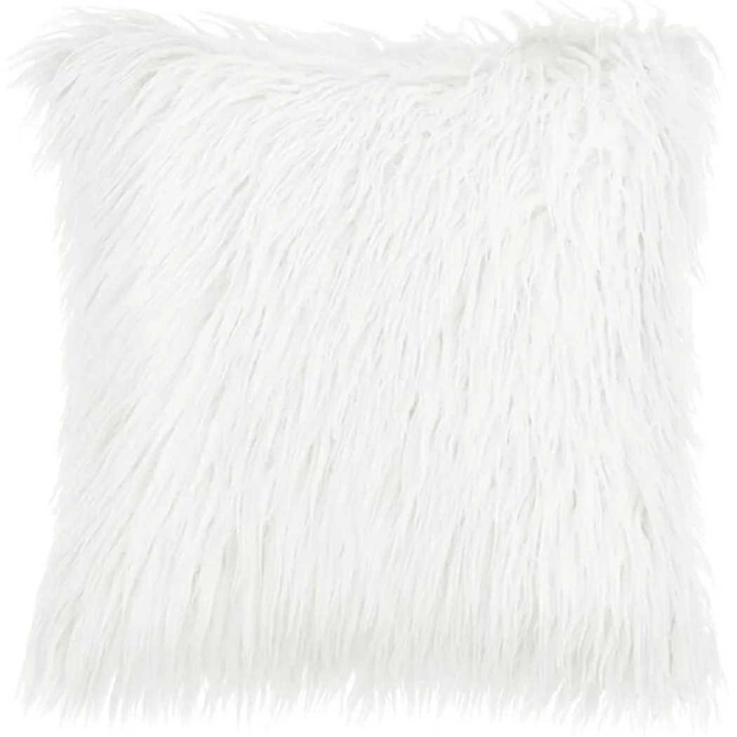

Home Pillowcase Room Decor Decoration 45*45cm Soft Fur Zipper Washable
