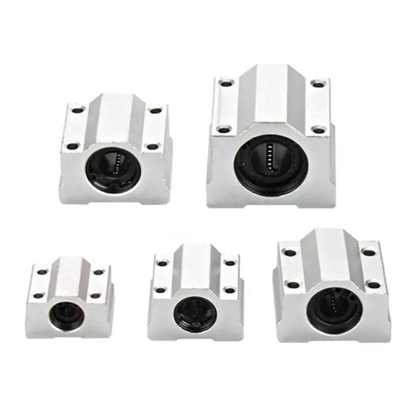

R2LB SC6UU/SC8UU/SC10UU/SC12UU/SC16UU 3D Printer Parts Linear Bearing Box Type