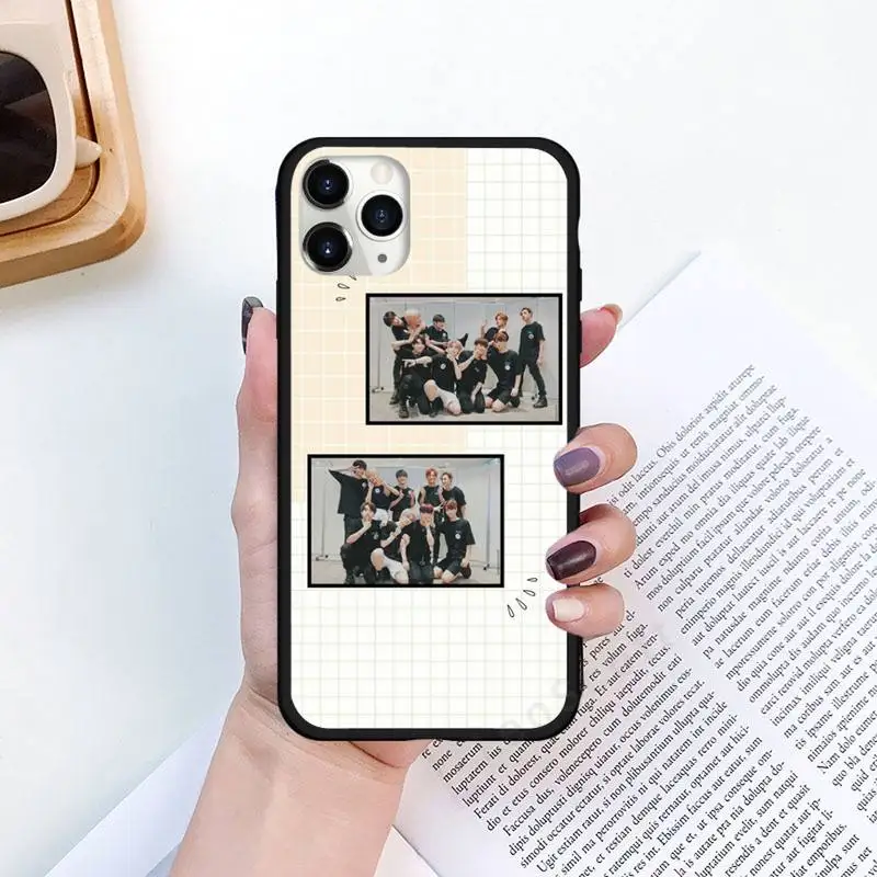 

Boy group stray kids kpop Phone Case for iPhone 11 12 mini pro XS MAX 8 7 6 6S Plus X 5S SE 2020 XR Luxury brand shell funda
