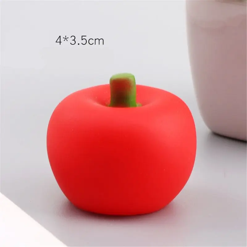 Симпатичный антистрессовый мяч авокадо Сжимаемый звук BiBi мини игрушка для ванны