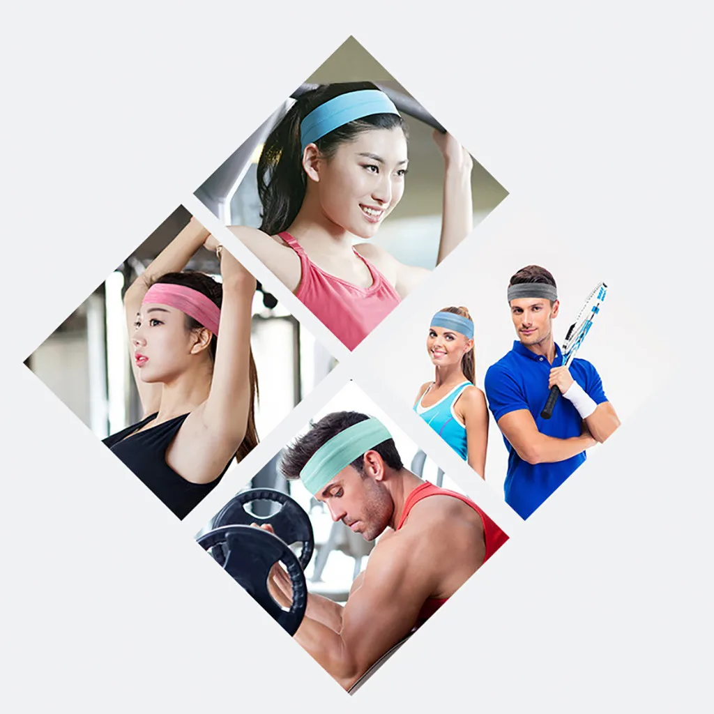 1 шт. Высококачественная хлопковая повязка от пота для мужчин Sweatband wo мужские