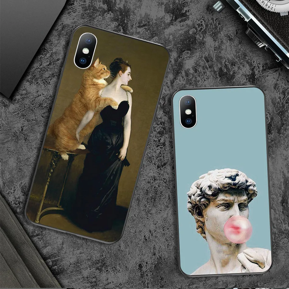 Lovebay художественный абстрактный чехол для телефона iPhone X XR XS Max 11 Pro Max 8 7 6 6s Plus Мягкий ТПУ силиконовый чехол с животным принтом
