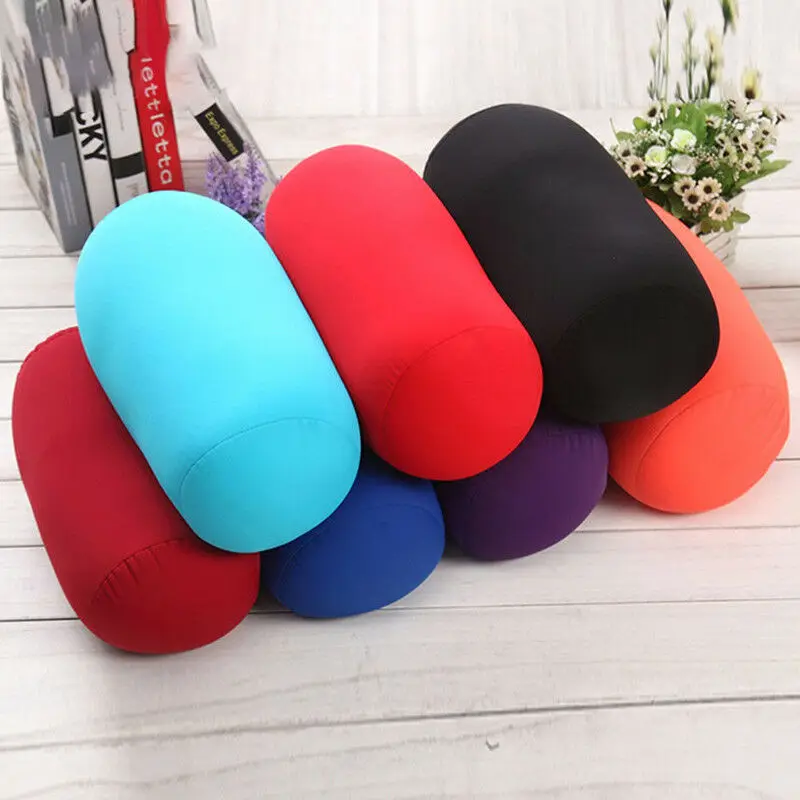 Новинка 2020 микро валик в рулоне Автомобильная подушка для шеи головы ног