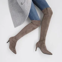 size 33 42 fashion womens boots pointed stiletto high heel boots sexy over the knee high boots womens shoes 2020 winter