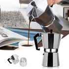 Кофеварка Moka ручной работы, удобная в использовании и чистке автоматическая кофеварка Ho Use hold B1