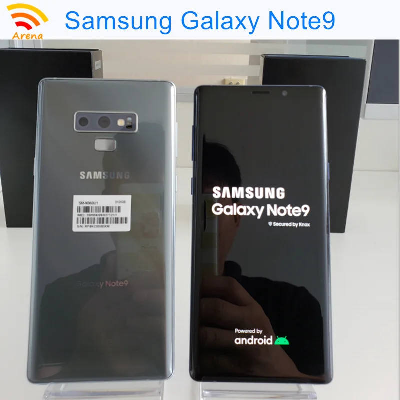 Samsung Galaxy Note9 Note 9 N960U1 N960U 90% новый 6 4 &quotс оперативной памятью 6/8 Гб ROM 128/512 ГБ NFC Octa Core
