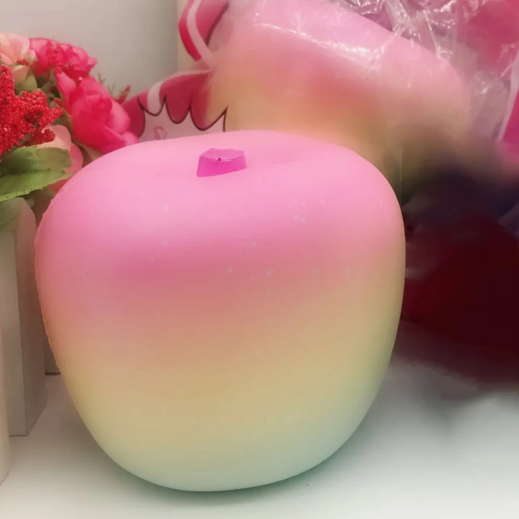 10 см Радужный крем от Яблока Ароматизированная подвеска медленно