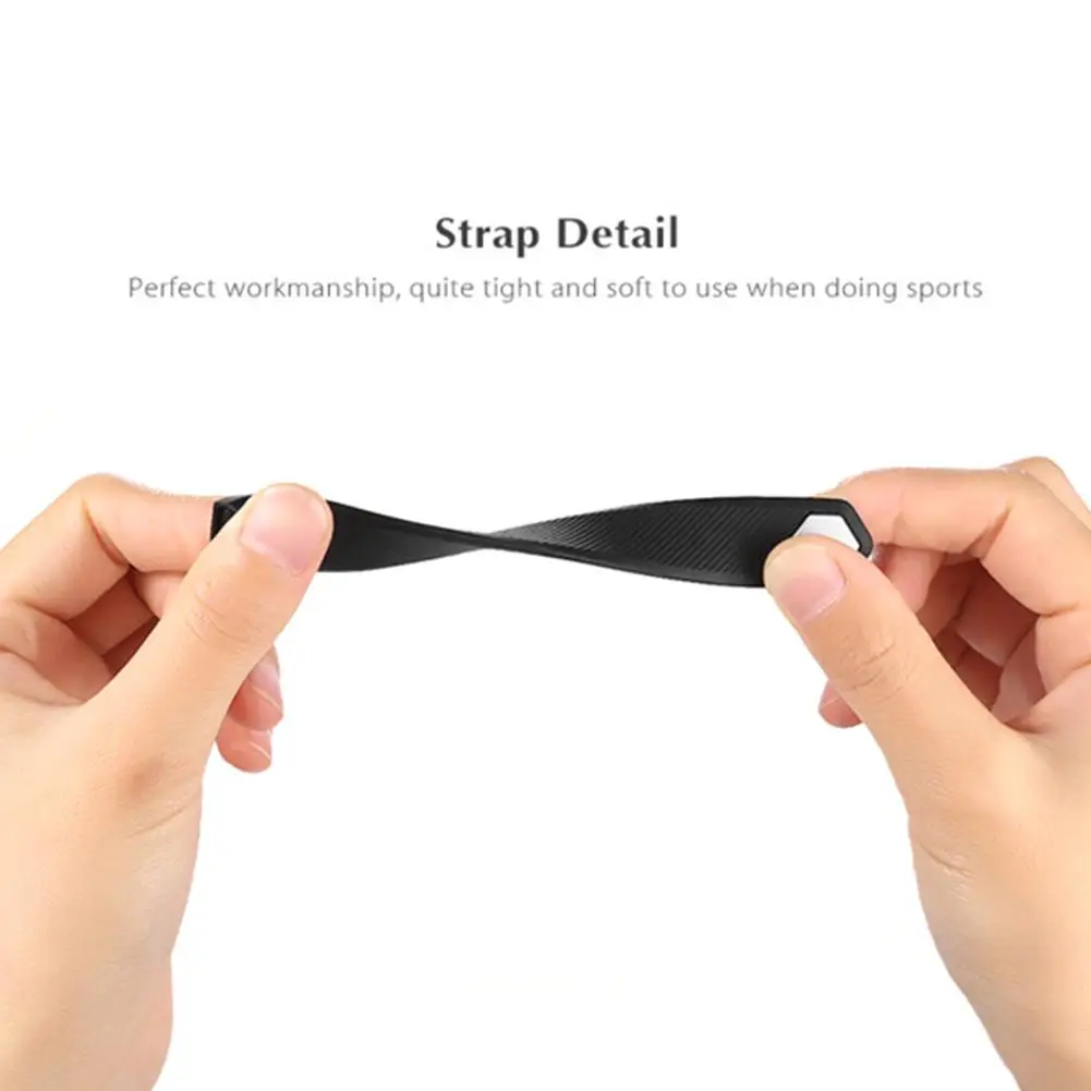 SOVO умный Браслет мягкий силиконовый ремешок на запястье сменный спортивные