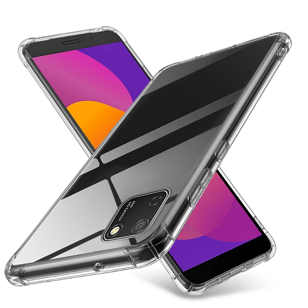 Прозрачный силиконовый чехол для huawei honor 9 S Бампер анти осенний прозрачный мягкий