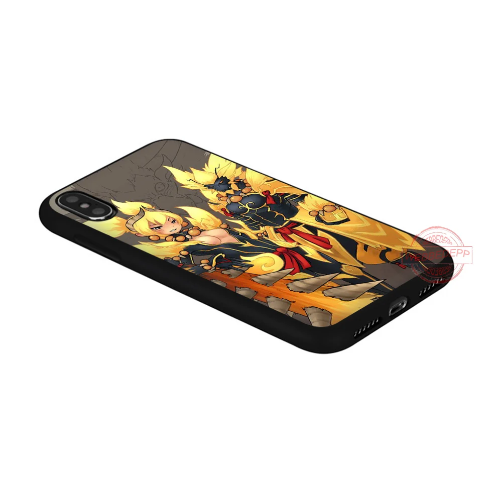 WEBBEDEPP Monster hunter Soft Silicone TPU Phone Case for iPhone 5 6 7 8 Plus X XS XR Max 11proMax |