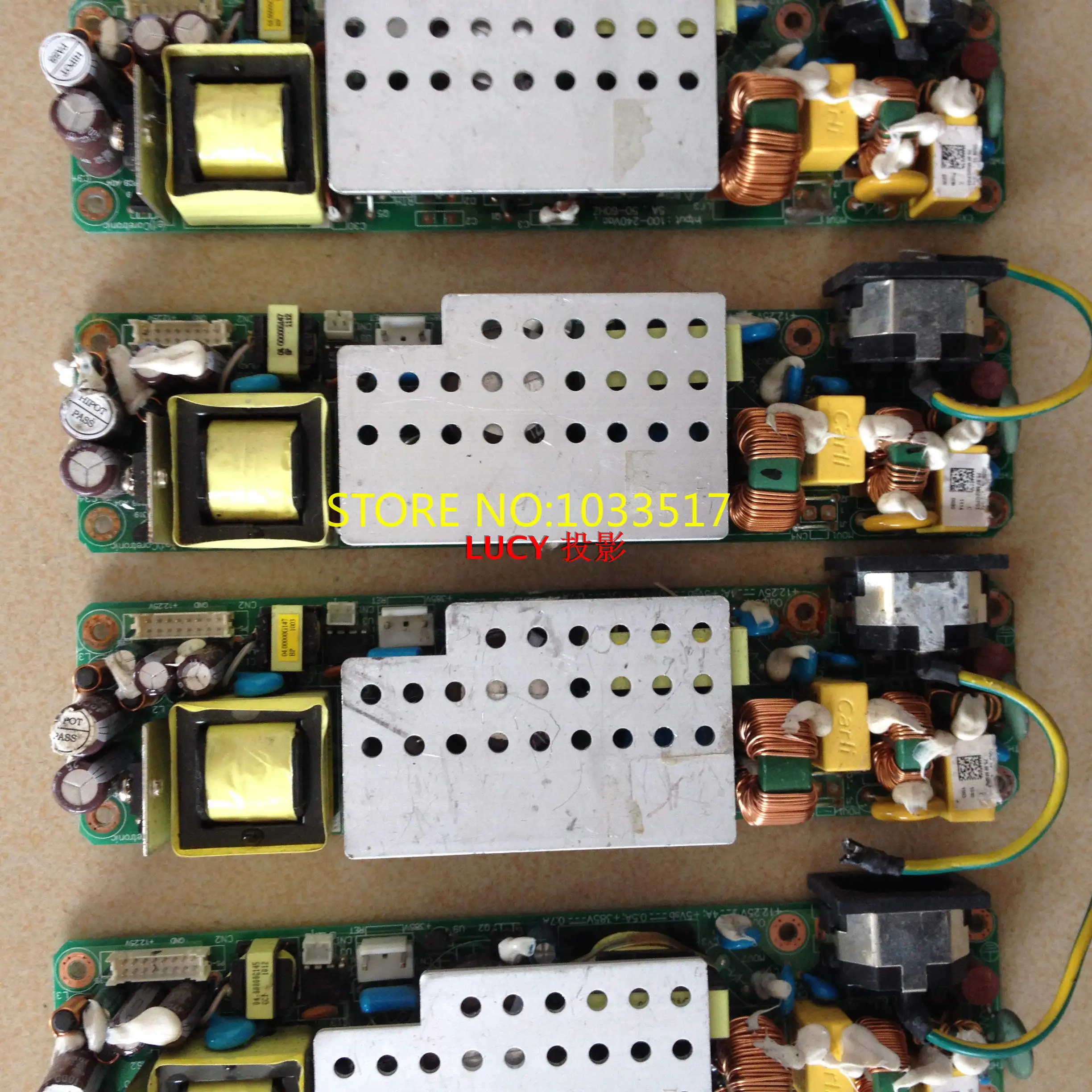 

Projector Main Power Supply Board for Optoma HD20, DM130, DP3507, DP352, DK334, 1410X 1pcs