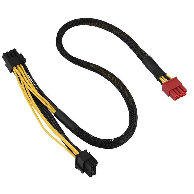 

8-контактный двойной 8-контактный кабель PCI-E, 50 см 8-контактный двойной 8-контактный кабель питания PCI Express, графическая карта для антенка