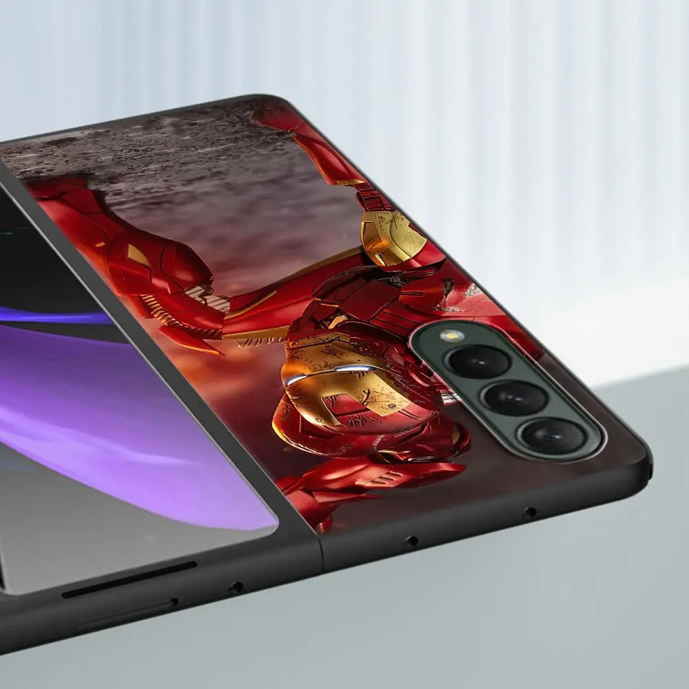 Чехол для телефона Samsung Galaxy Z Fold3 5G z fold 3 zf Жесткий ПК Fundas Iron Man в эстетике - купить по