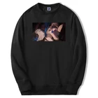 Лидер продаж 2021, мужские осенние толстовки Arcane с аниме мультяшным рисунком Jinx в стиле Харадзюку, худи, Пуловеры с круглым вырезом, мужская одежда