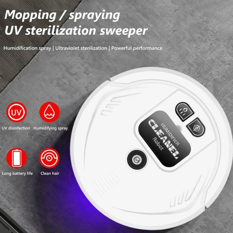 

UV Disinfection Smart ing Robot Vacuum Cleaner Floor Auto Suction er Battery Models