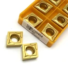 Внешний Режущий инструмент для токарного станка по металлу CCMT120404 UE6020 твердосплавный инструмент для обработки деталей вращения, CCMT 120404