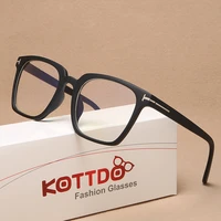 kottdo classic anti blue light computer eye glasses frames for men vintage square plastic glasses frame women 2022