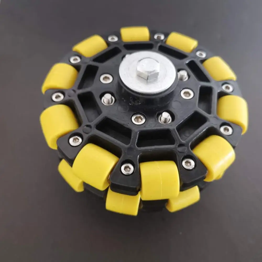 125 мм Роботизированный ролик резиновое всенаправленное колесо|wheel caster|robot wheelrubber