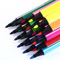 watercolor pen set for children washable 1224color painting brush art graffiti soft head large capacity office school supplies