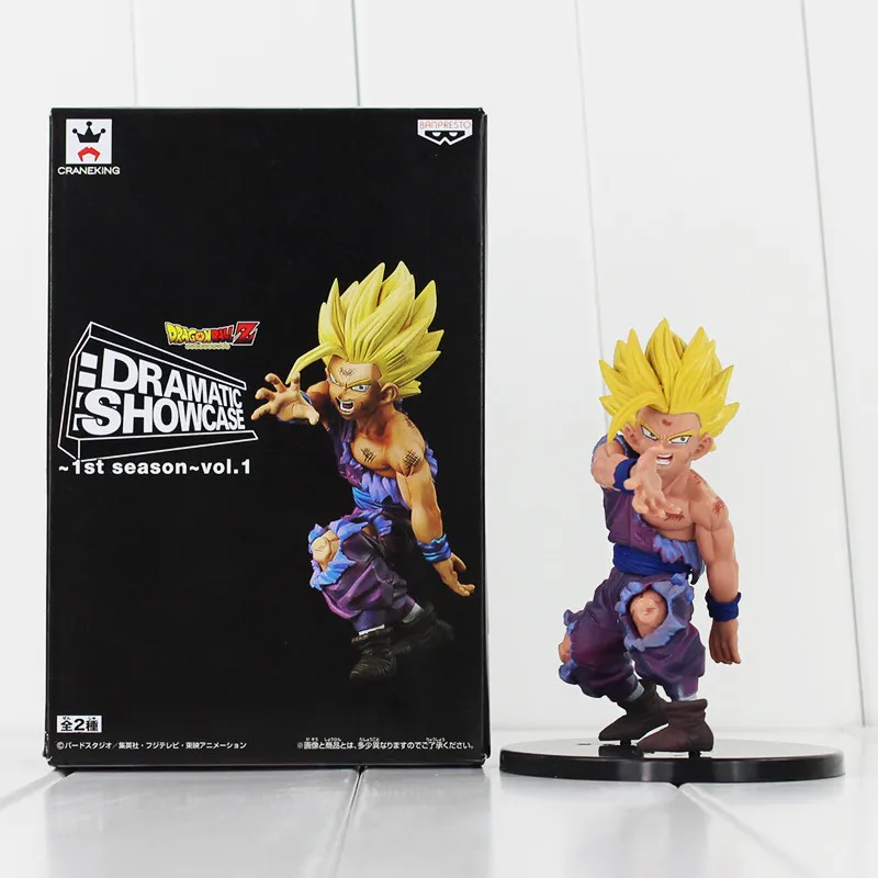 12cm-D-with box Dragon Ball Z Goku фигурка из ПВХ Коллекционная модель игрушки Аниме Супер Saiyan сон Гохан Zamasu фигурка броли игрушки для детей - Цвет: 12cm-D-with box