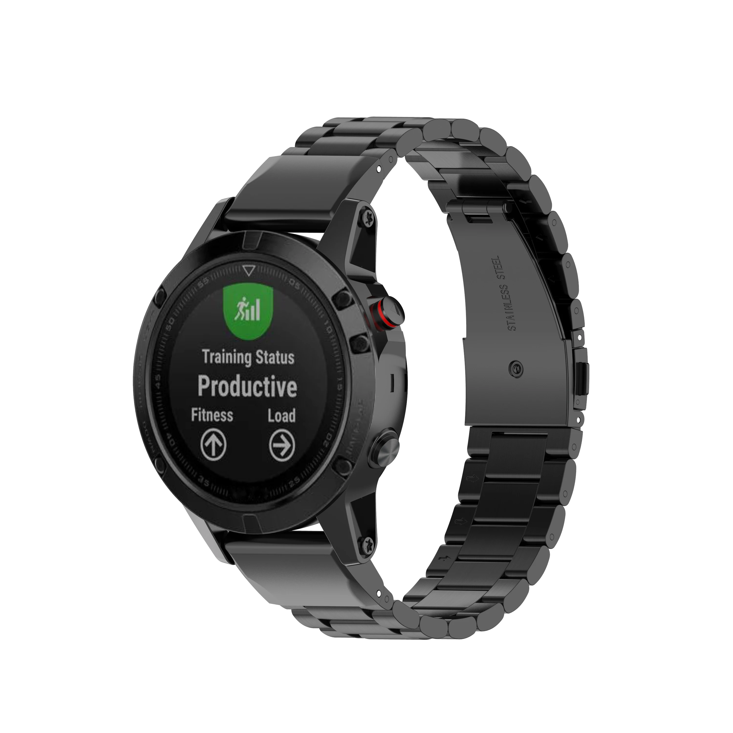 Новый смарт браслет для Garmin Fenix 5 Band 22 мм из нержавеющей стали быстрое крепление