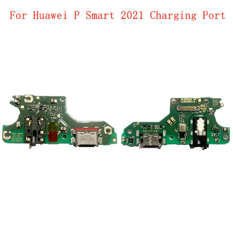 

Original USB Charging Port Connector Board Parts Flex Cable For Charging For Huawei P Smart 2021 USB Board Replacement Part