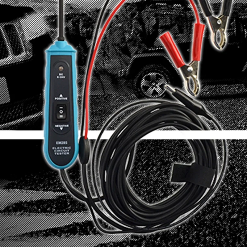 

EM285 Power Probe Automotive Tester 6-24V Car Electric Circuit Tester Car Electrical System Tester Car Diagnostic Test Tool