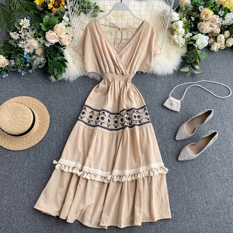 Новинка 2020 модные женские платья платье в этническом стиле женское летнее с