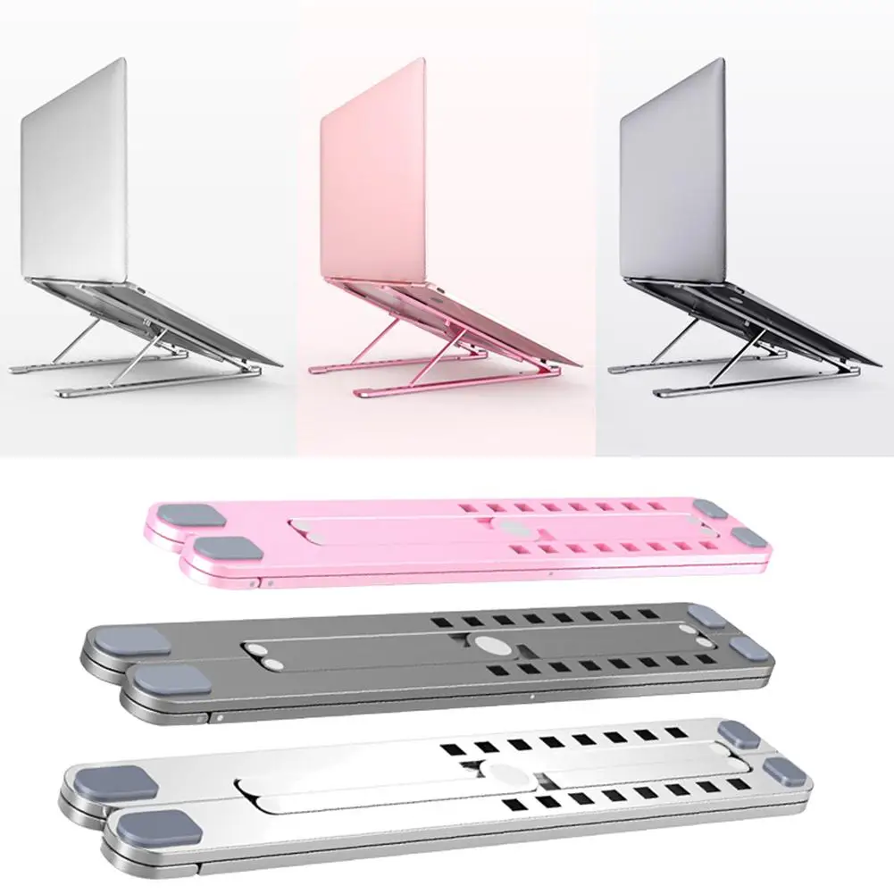 Регулируемая подставка для ноутбука складной охлаждающий сетчатый кронштейн