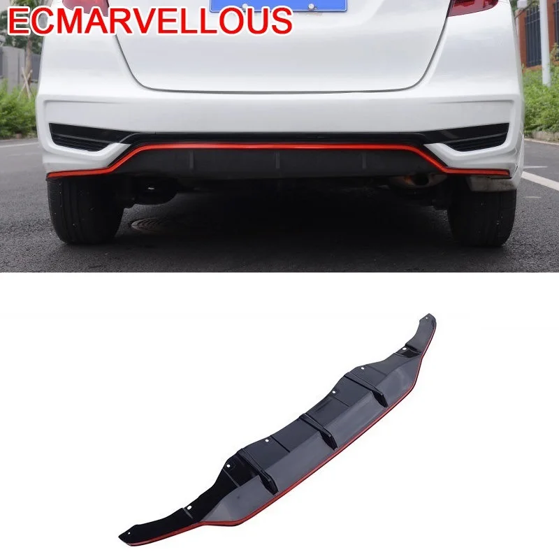 

Accessories Upgraded Personalized Mouldings Protecter Auto Rear Diffuser Tunning Styling Car Front Lip Bumper 18 FOR Honda Fit