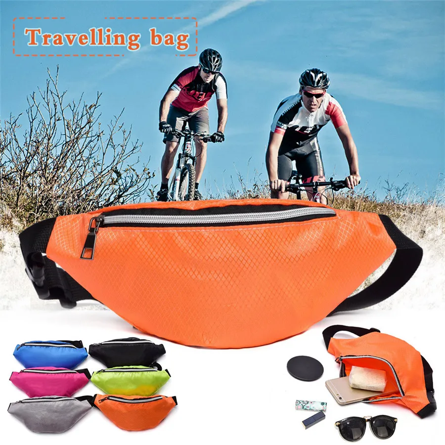 Outdoor sports multifunctional mobile phone bag waist men's and women's mini shoulder diagonal cross chest casual | Спорт и