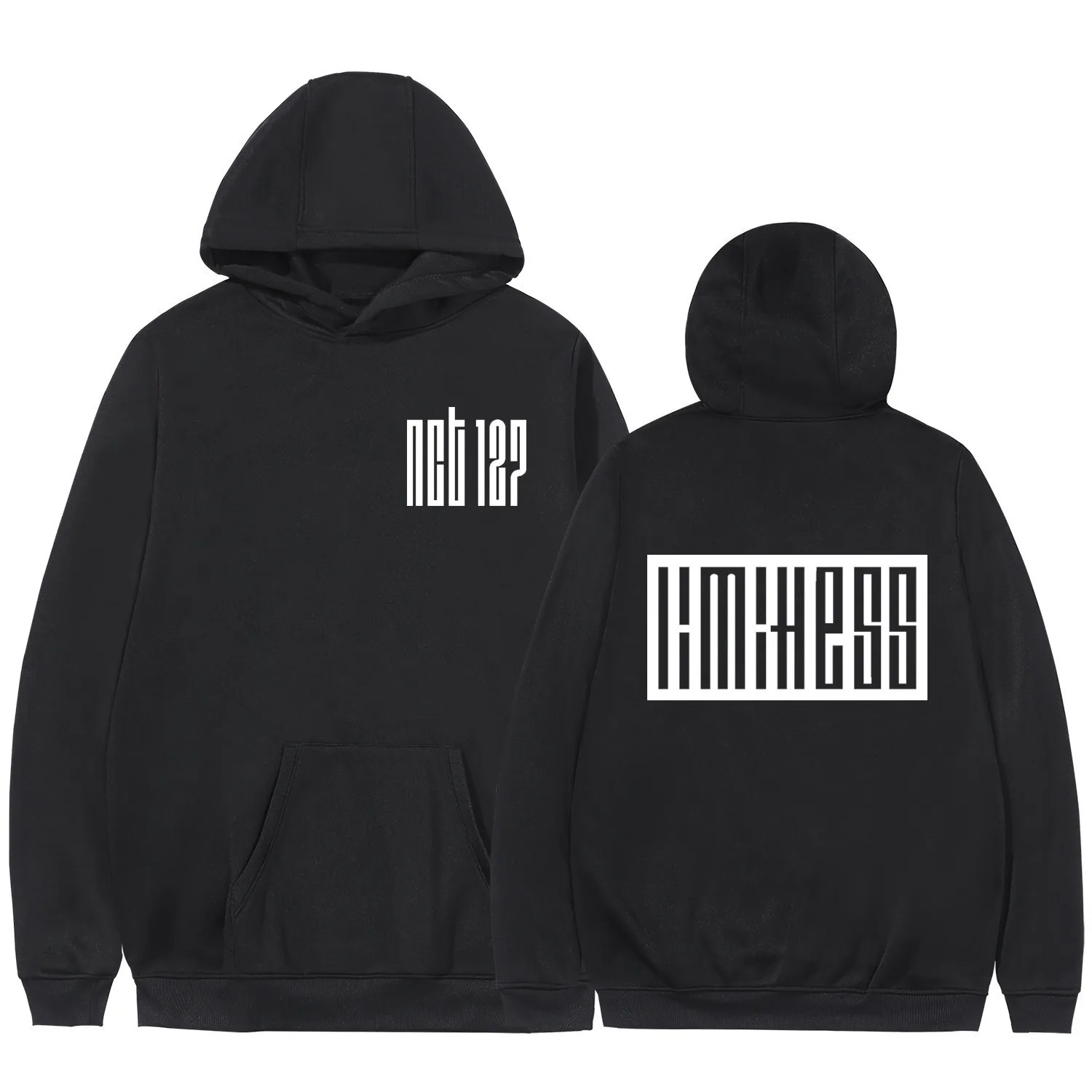 

Kpop Idol Group NCT Женская толстовка с капюшоном в Корейском стиле JIMIN 2020 зимняя Толстовка Оверсайз в стиле хип-хоп Мужская одежда