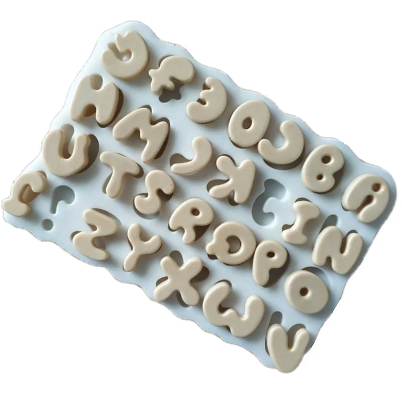 Силиконовая форма буквы 3D инструменты для украшения тортов сделай сам кухонная