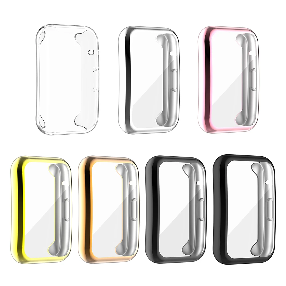 

TPU Protector Cover for Huawei Watch Fit Full Screen Case Anti Scratches Protective Shell