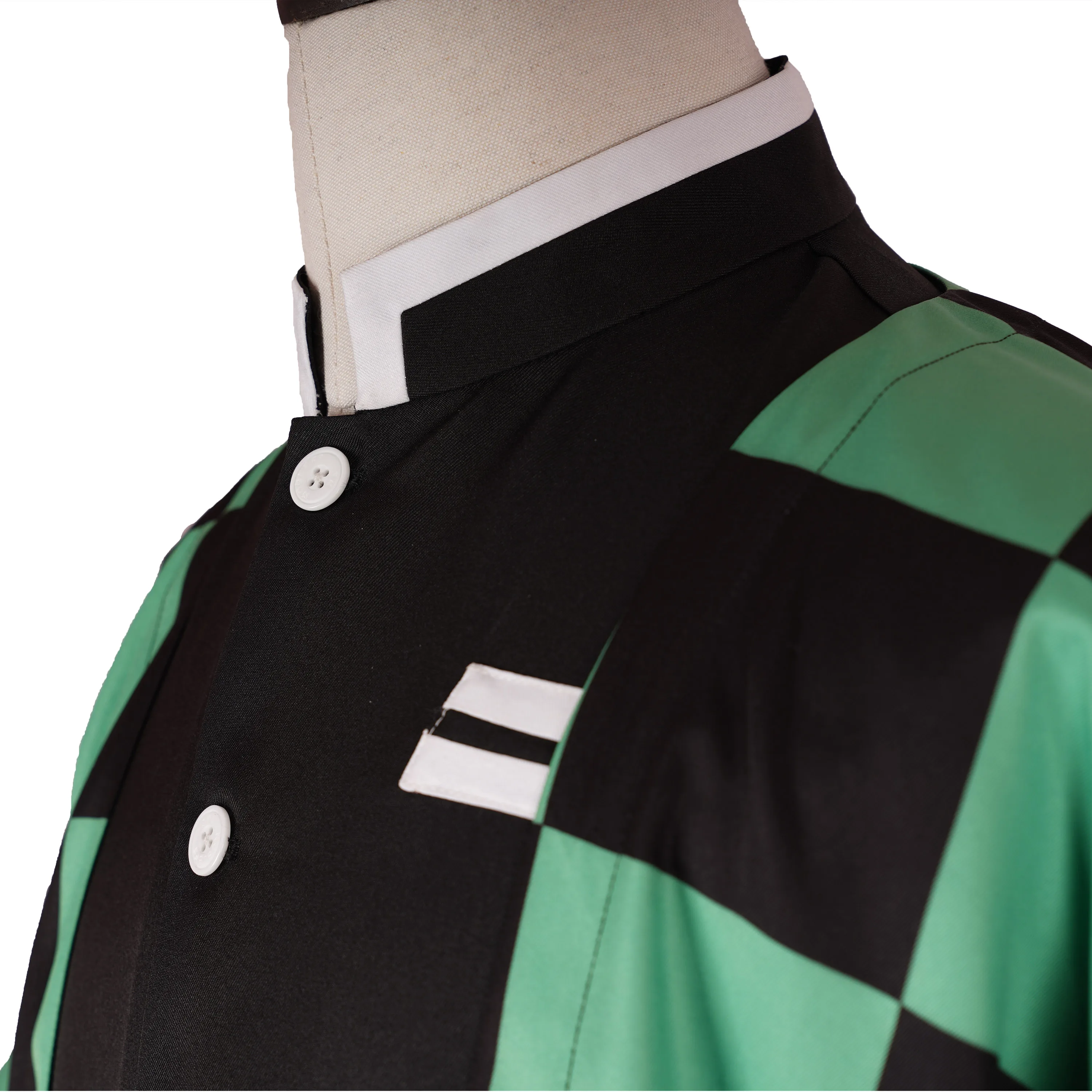 

Anime Kimetsu no Yaiba Demon Slayer Kamado Tanjirou Cosplay Party Halloween Animation Adult Costumes Full set