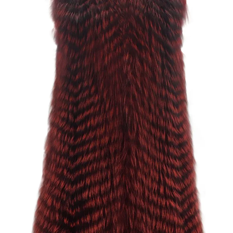 

Универсальный жилет из лисьего меха, теплая Повседневная Роскошная верхняя одежда, женские куртки из натурального Лисьего меха, зимняя вер...