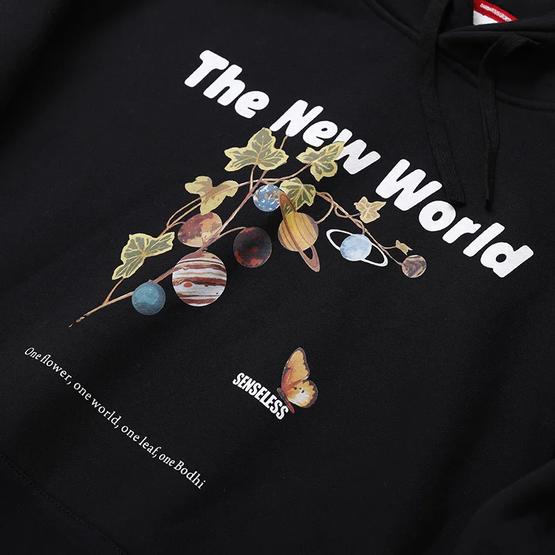 Толстовка в стиле хип-хоп Мужская Уличная Harajuku цветной пуловер с капюшоном