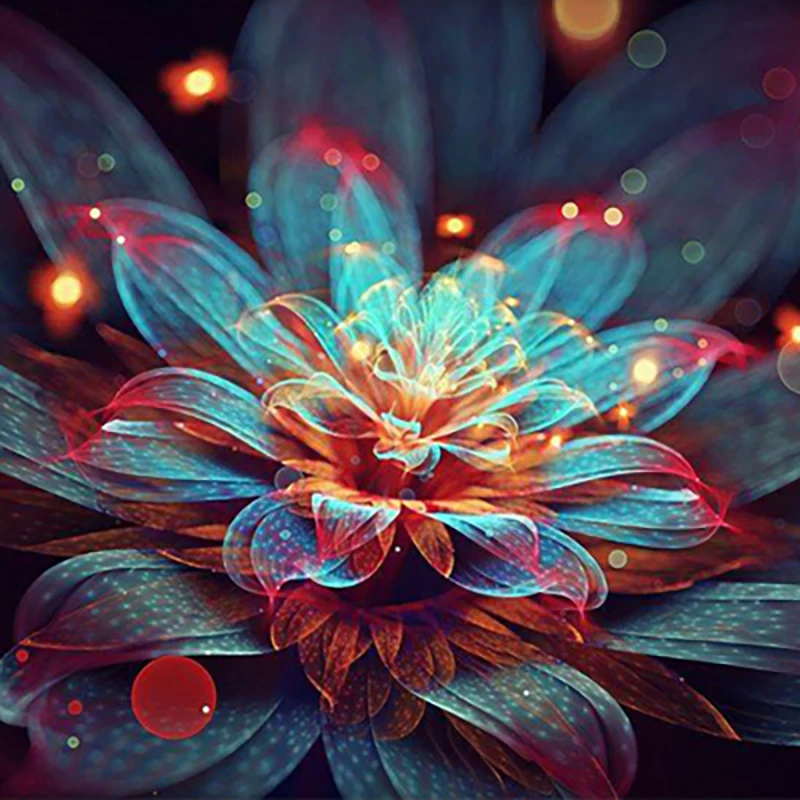

Flowers Colorful Sunflower Vase Diy Crystal Full Drill Square 5D Diamond Painting 3D Cross Stitch Kit Mosaic Round Rhinestone